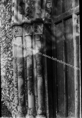 CHURCH OF S.MARY W.DOOR DETAIL OF .JAMB